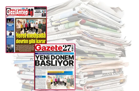 Gazetelerde ikinci bir adım daha atıldı