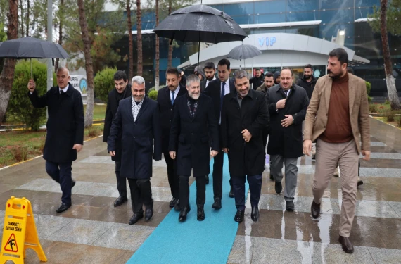 Havalimanında karşılandı