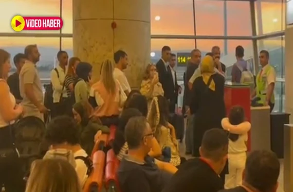 Havalimanında gerginlik: