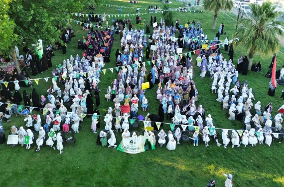 Genç kızlara berat takdim edildi