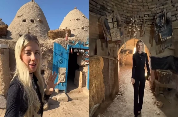Ünlü manken hayran kaldı