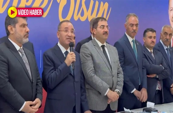 Bozdağ Şanlıurfa'da partililerle bayramlaşma programında konuştu: