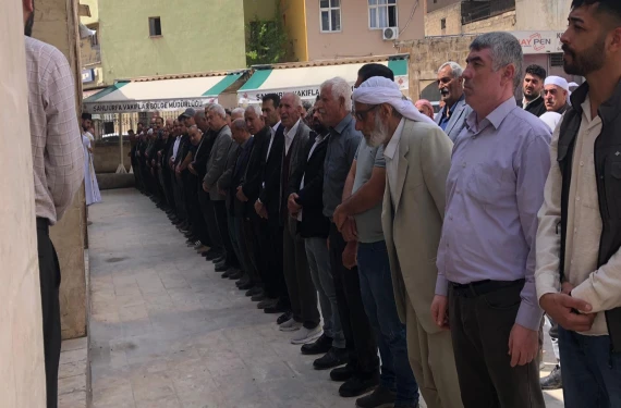 Şehitler için dua edildi
