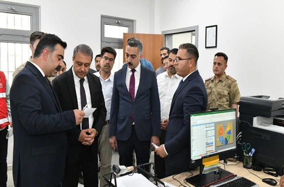 Vali Şıldak Göç İdaresi'nde!