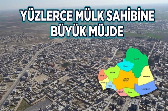 Gözün aydın Urfa!