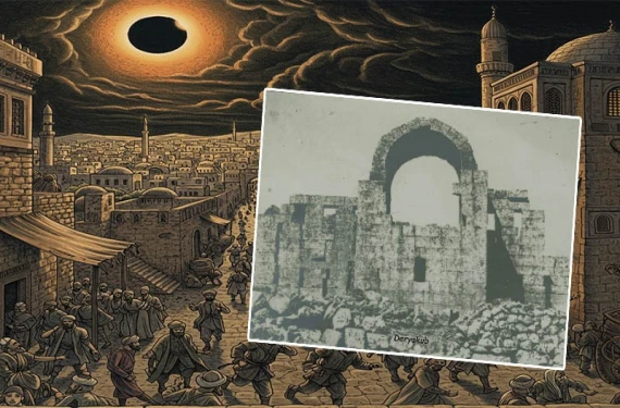 Güneşin 8 saat karanlıkta kaldığı felaket gününde