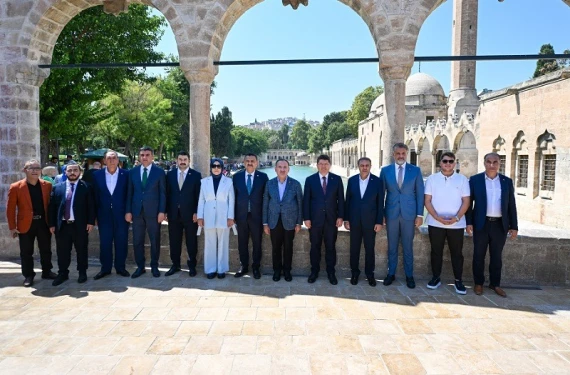 Balıklıgöl’ü ziyaret etti