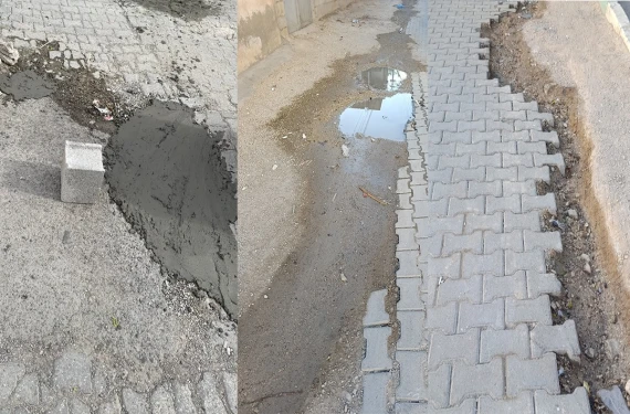 Her gün aynı manzara!