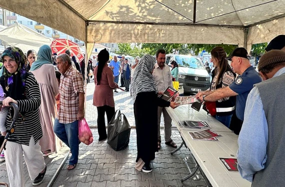 Vatandaşlar bilgilendirildi