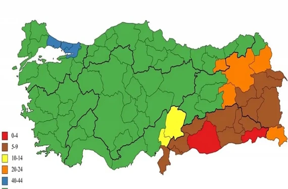 Yeni harita yayımlandı