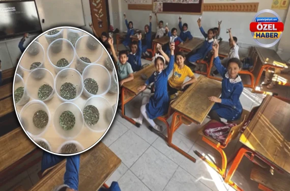 Öğrencilerin elinde yeniden hayat buldu