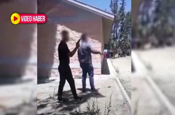 İşte o görüntüler...