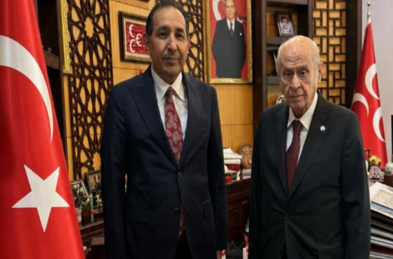 Devlet Bahçeli ile görüştü