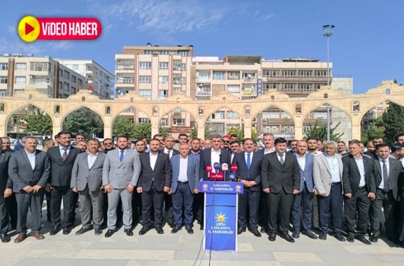 AK Parti Şanlıurfa’dan İsrail’e tepki: