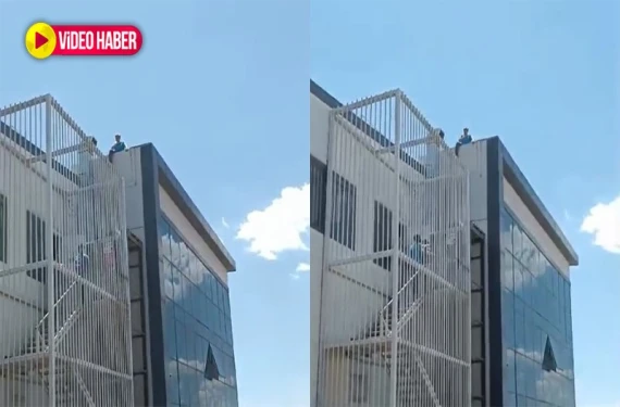 Bir işçi intihara kalkıştı