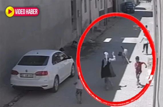 Şanlıurfa’da korku dolu anlar kamerada: