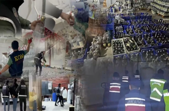 Binlerce litre ele geçirildi