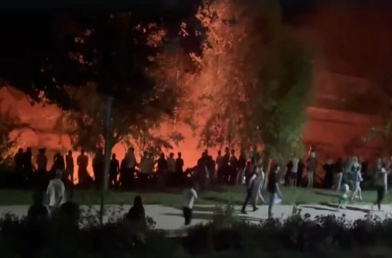 Şanlıurfa'da yangın!