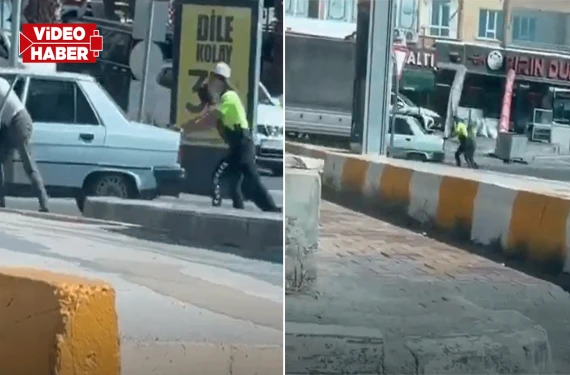 Şanlıurfa’da kadın polisten takdir toplayan hareket!