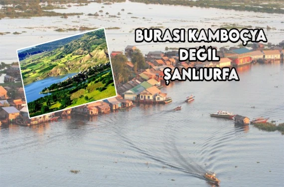 Su üzerinde yaşam…