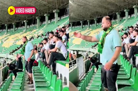 Taraftar adeta teknik direktör oldu!