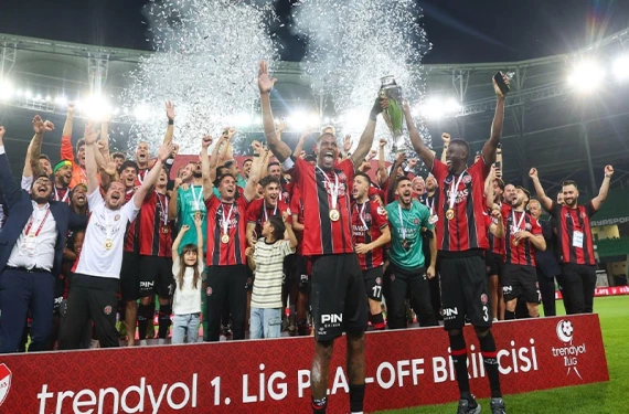 Süper Lig'e çıktı