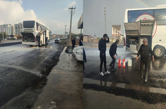 Diyarbakırlı gençler faciayı önledi