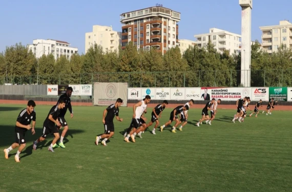 Maçın hazırlıklarına başlandı