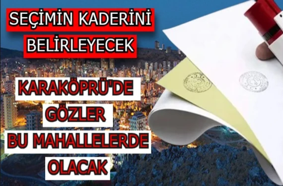 Karaköprü’de yarış kızışıyor!