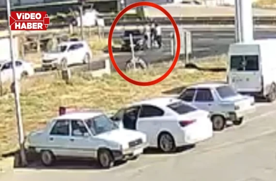 Urfa’da trafikte dehşet anları: