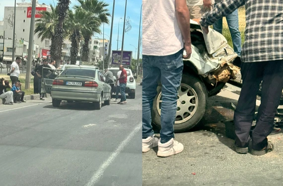 3 araç birbirine girdi!