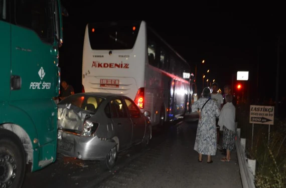 2'si çocuk 3 kişi yaralandı