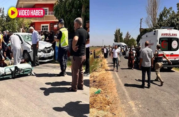 Şanlıurfa'da korkunç kaza!