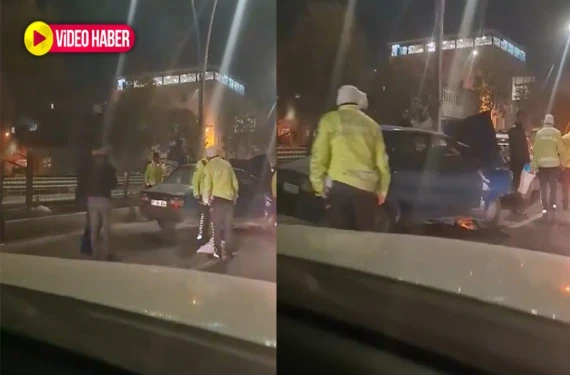 Daha önce de TOGG’a çarpmıştı