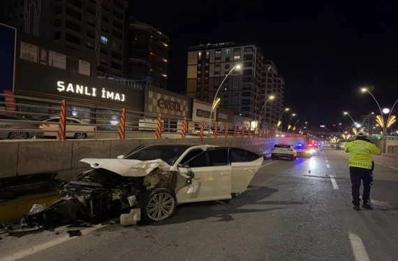 Şanlıurfa'da korkutan kaza...