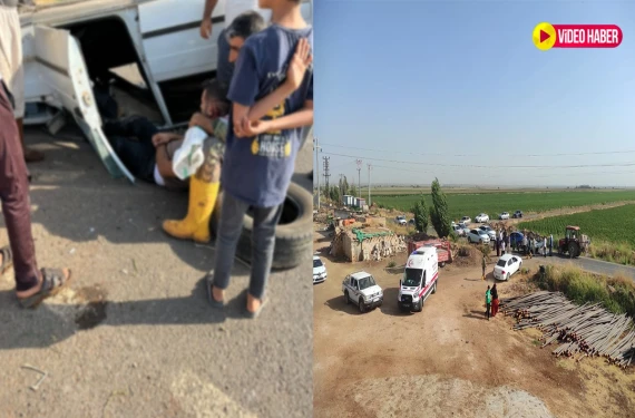 Şanlıurfa'da feci kaza