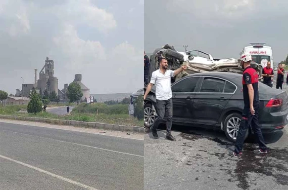 Otomobil yan yattı: 3 kişi yaralandı