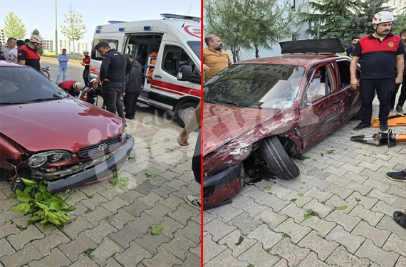 Şanlıurfa'da feci kaza!