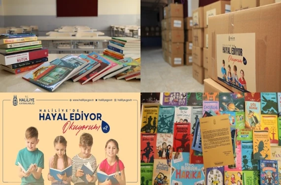 Öğrencilere 14 bin 500 kitap dağıtıldı
