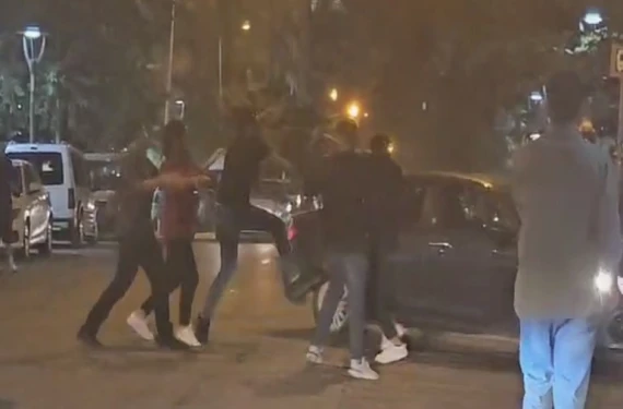 Birbirlerine saldırdılar