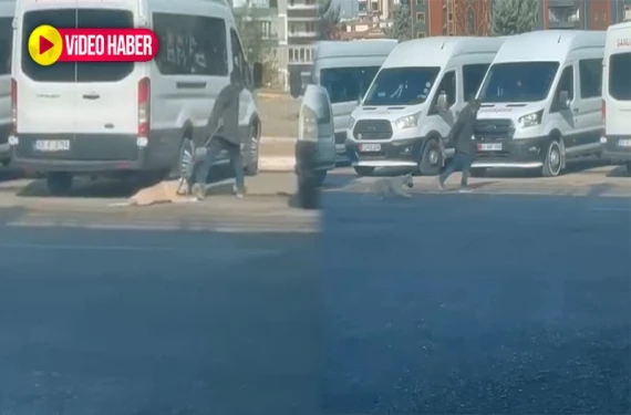 İp bağlayıp yerden sürükledi