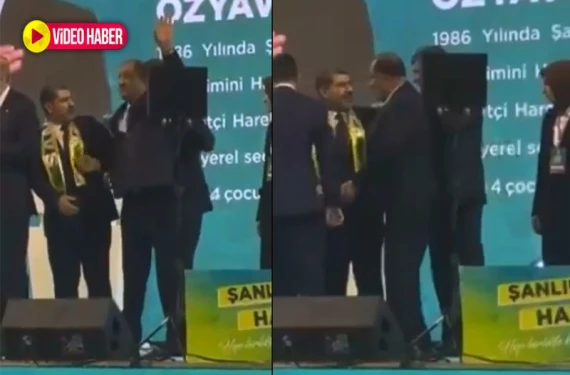 Elini bir indirdi bir kaldırdı
