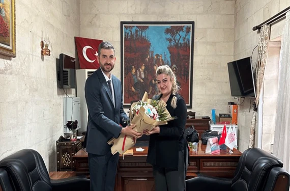 Yeni başkan göreve başladı