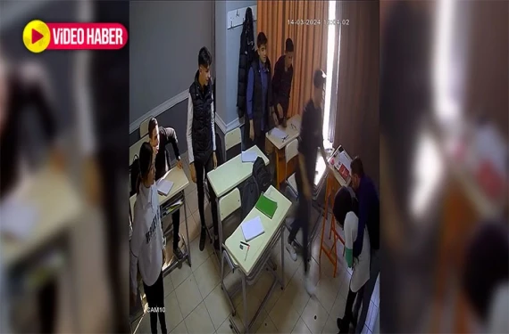 O anlar kamerada...
