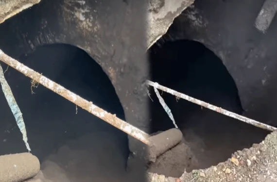 Ortaya çıkan mağara ağızları açık bıraktı