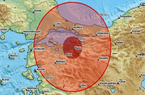 İstanbul ve Bursa'da korkutan deprem: