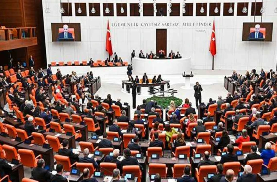 Çerçeve yasa Meclis'te imzaya açıldı