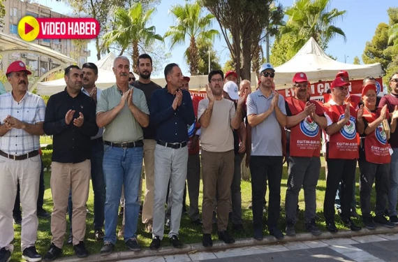 Memur-Sen Şanlıurfa’da oturma eylemi başlattı!