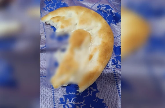 Ekmeğin içinden çıktı!