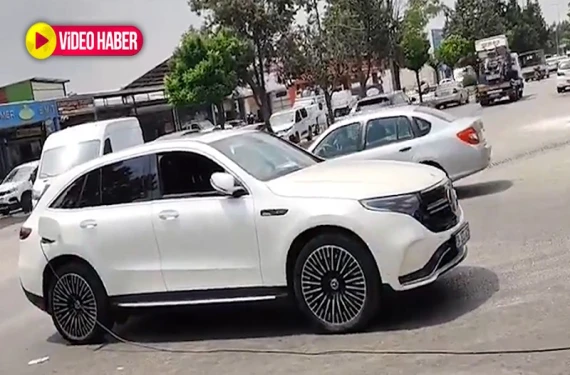 Milyonluk lüks aracı görenler şaşırdı!